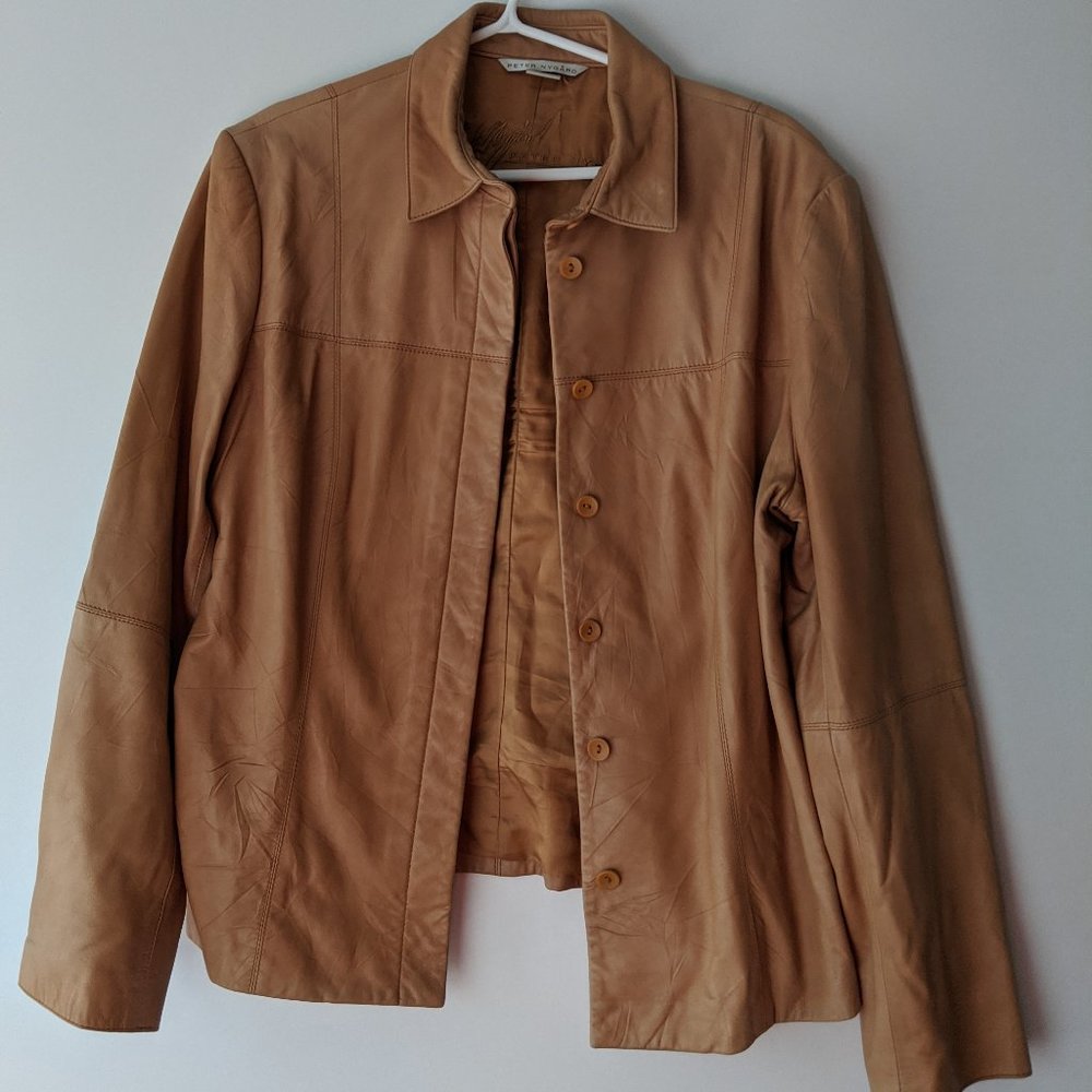 Brown Natural Blazer Jacket Tan 14